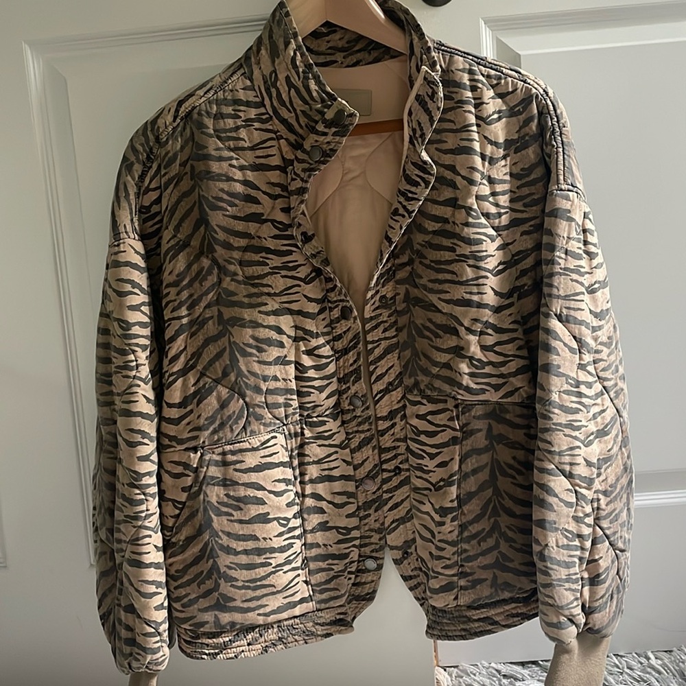 Tiger print jacket